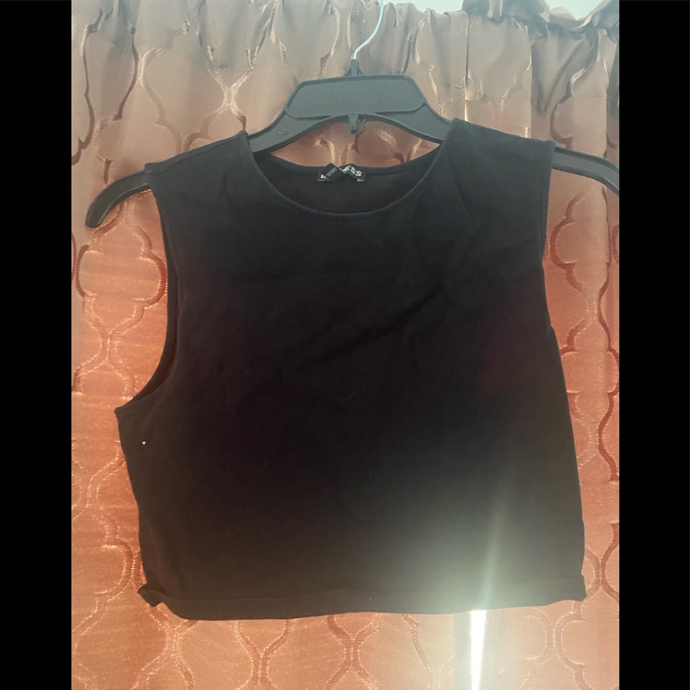 Express crop top size small